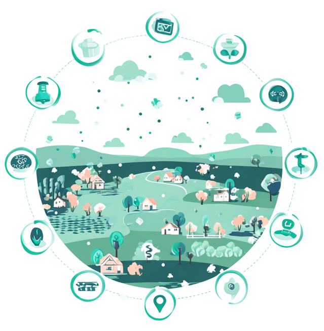 Illustration du réseau Alterra